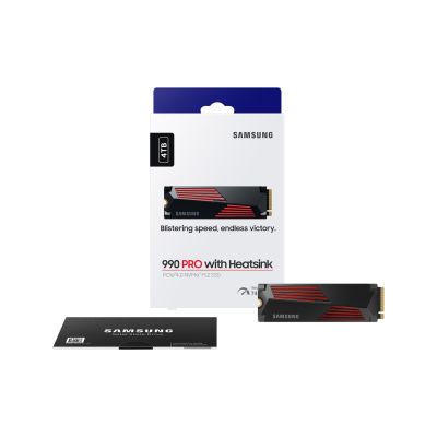 13. Samsung 990 PRO Heatsink 4TB SSD