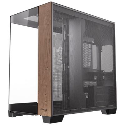 10. Antec C8 Curve Wood Full Tower Black, Clear, Wood