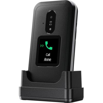 10. Doro Leva E30 7.11 cm (2.8") 142.7 g Black, White Functional phone