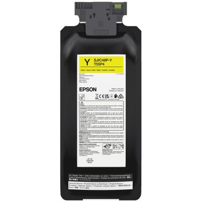 4. Epson SJIC48P-Y ink cartridge 1 pc. Original Yellow