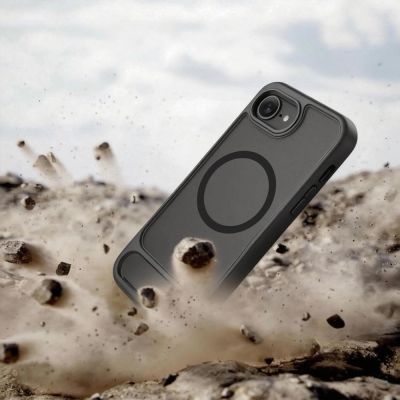 5. Tech-Protect MagRack MagSafe Case for iPhone 16e / 17e - Black