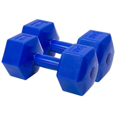 2. EB FIT composite dumbbell set 2x5kg black 1027050