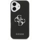 3. Guess Grained Big 4G Classic Logo case for iPhone 17 - black