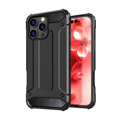 2. Hybrid Armor iPhone 16 Pro Case - Black