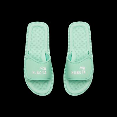 2. Kubota Velcro Classic Flip Flops Pastel Green K25SS-100-001-17-1