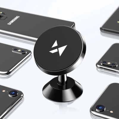 13. Wozinsky Magnetic Car Mount for Dashboard 360 Self-Adhesive Black (WMH-05)