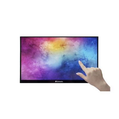 8. Verbatim 49591 Computer Monitor 35.6 cm (14") 1920 x 1080 pixels Full HD LCD Touchscreen Black