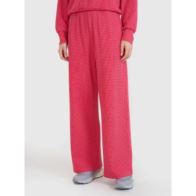 Women's oversized wide-leg trousers 4F 4FRSS25TTROF1396-54S