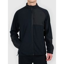 Men's fleece with a stand-up collar and a softshell panel 4F 4FWAW26TFLEM480-20S