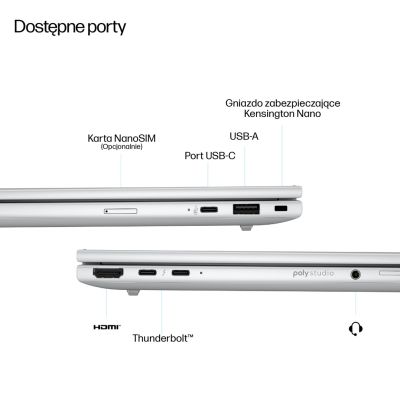 5. HP EliteBook 8 G1a Next Gen AI PC Copilot+ PC AMD Ryzen AI 5 PRO PRO 340 Laptop 40.6 cm (16") WUXGA 32 GB DDR5-SDRAM 1 TB SSD Wi-Fi 6E (802.11ax) Windows 11 Pro Silver