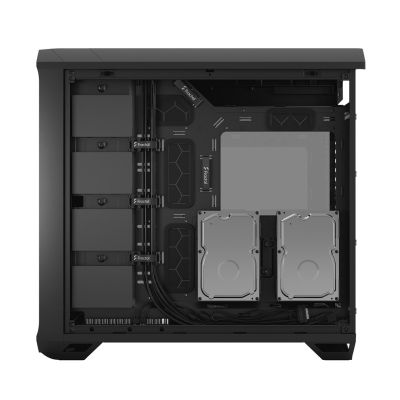 12. Fractal Torrent Black TG Light Tint 5xFan ATX case