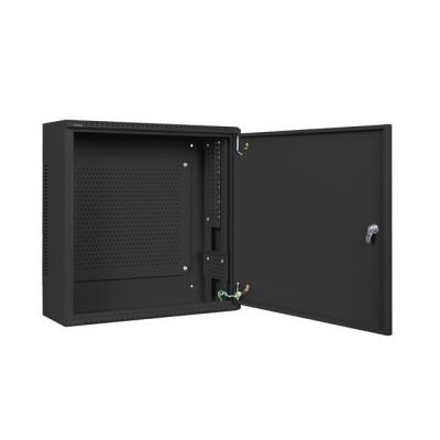 15. Lanberg WAF1-5203-06-00B 6U Rack Wall Mount Cabinet Black
