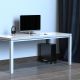 7. Orico CPB4 Adjustable Computer Stand with Wheels - Black