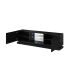 4. TV cabinet QIU 200 MDF gloss black/gloss black