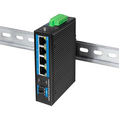 7. LogiLink NS204 Network Switch Unmanaged Gigabit Ethernet (10/100/1000) Black