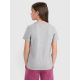 2. Regular plain girls' T-shirt 4F 4FJRMM00TTSHF3231-25M
