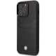 2. Case BMW BMHCP14L22RSEPK iPhone 14 Pro 6.1" black/black Leather Card Slot