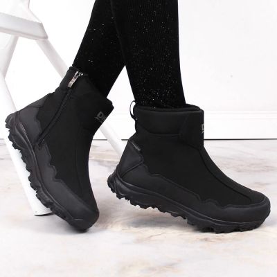 20. DK Jr DK58A Waterproof Insulated Snow Boots, Black