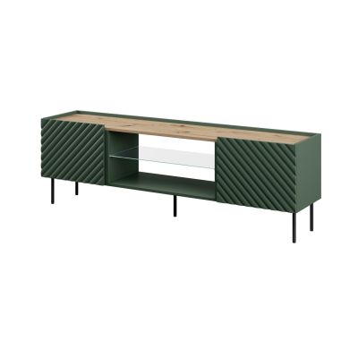 4. TV cabinet EF ONDA 180.5x40xH58.39 green (standing or hanging)