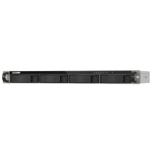 Qnap TS-433eU, 1U RACK, 4x 2.5"/3.5" SATA, ARM Cortex-A55 2.0GHz 4C, 4GB, 2x 2.5GbE, 2x USB 3.2, 60W adapter