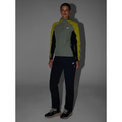 5. Women's quick-drying trekking trousers 4F 4FRAW26TFTRF1606-20S