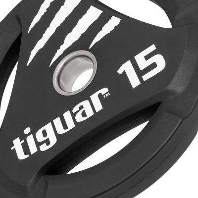 5. Tiguar PU Olympic plate 15 kg TI-WTPU01500