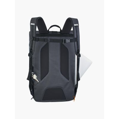 2. EVOC Duffle Backpack 16 carbon gray - black