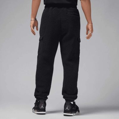 2. Men's Air Jordan Flight Sherpa Pants Black - FV7450-010