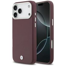 BMW Sign Full Wrapped Metal MagSafe Case for iPhone 17 Pro Max - Red