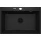 Deante Eridan ZQEN103 granite sink 70x52 cm black