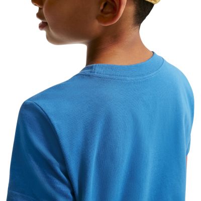 4. Nike Sportswear Kids' T-Shirt Blue IM9534 402