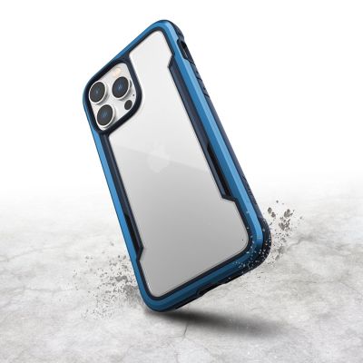 4. Raptic X-Doria Shield Case iPhone 14 Pro Max armored cover blue