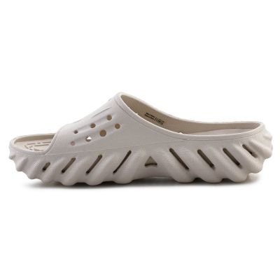 6. Crocs Echo Slide Elephant 208170-160 Flip-Flops