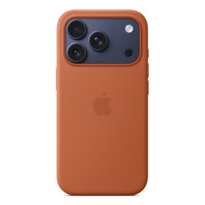 3. Apple iPhone 17 Pro Silicone Case with MagSafe (Terracotta)