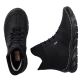 50. Women's insulated black ankle boots Rieker 55069-00