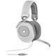 5. Corsair HS65 SURROUND Wired Handheld Gaming Headset White