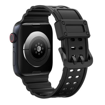 4. Strap Triple Protection for Apple Watch 38 / 40 / 41 mm bracelet strap - black
