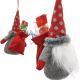9. DECORATIVE SANTA CLAUS WITH GIFT BAG 20CM RED