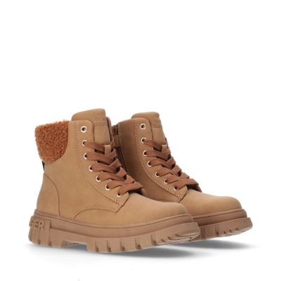 6. Tommy Hilfiger Lace-Up Bootie Cognac W T3A5-33053-1628582-582