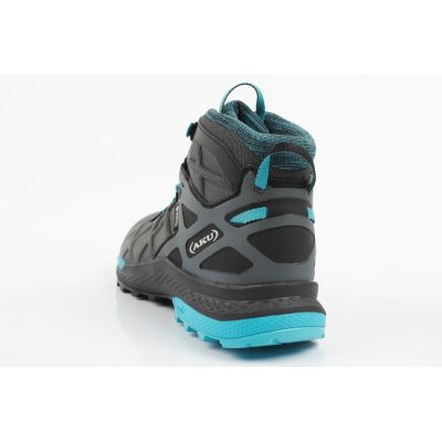5. AKU Rocket Mid DFS GTX Women's Hiking Shoes - Black/Turquoise