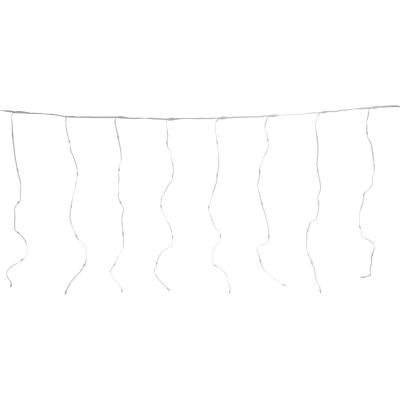 17. CHRISTMAS TREE LIGHTS LIGHT CURTAIN OUTSIDE/INTERNAL 240 LED 600X60CM WITH REMOTE CONTROL RGB COLOR