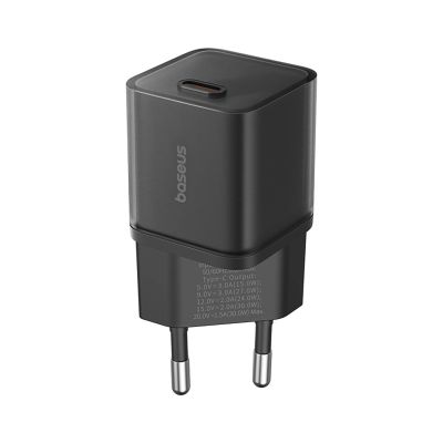 2. Baseus GaN5S 30W EU USB-C Wall Charger - Black