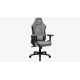 4. AEROCOOL CROWN AeroSuede Stone Gray armchair
