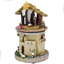 LED DECORATIVE NATIVITY 14x14x23CM STAR