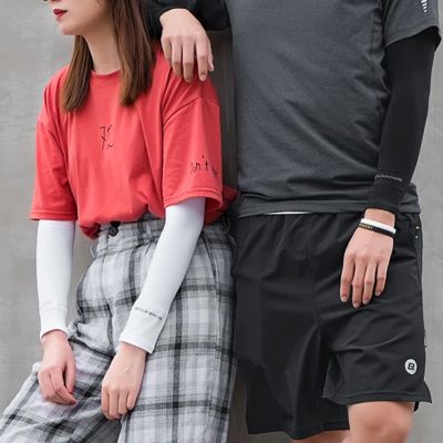 3. Rockbros XT9002BK cycling arm warmers - black (2 pcs.)