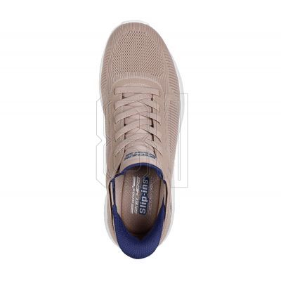 3. Skechers Slip-ins: Bobs Sport Squad Chaos - Solid Step M 118312-TPE