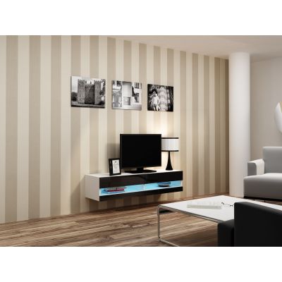 TV cabinet VIGO NEW '140' 30/140/40 white/black