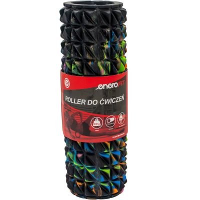 13. CAMOUFLAGE Exercise Foam Roller 10 x 30 cm ENERO FIT
