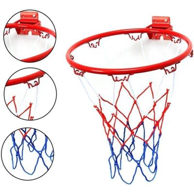 15. BASKETBALL RING 45CM WITH BALL AND PUMP BEST SPORTING
