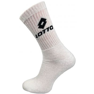 4. LOTTO Terry Socks White 3 Pairs 069609